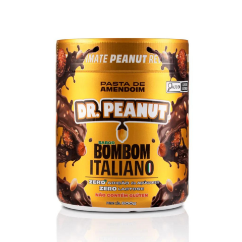 DR PEANUT BUENÍSSIMO COM WHEY PROTEIN 650G - Bem Natural