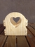 Cajoncito Corazón de PINO (13 x 13cm) en internet