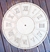 Reloj de mdf en 40cm diámetro - modelo Reja Nros Romanos- NO incluye máquina ni agujas - comprar online