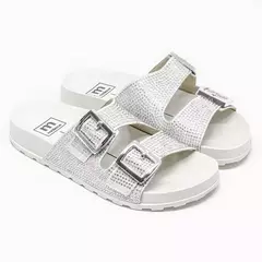 Sandália Birken Strass Moleca - comprar online