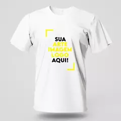 Camiseta Personalizada em algodão Sua Logo Aqui - comprar online