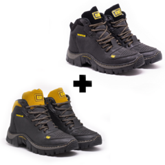 Kit 2 Pares Bota Caterpillar Adventure