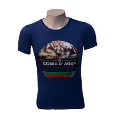 Camiseta Masculina Cobra D'Água Estampada - loja online