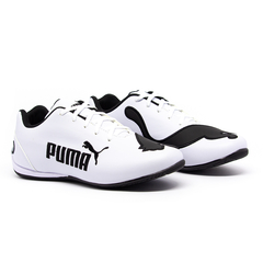 Kit 2 Pares Tênis Puma Bmw Cat 2 Branco e Preto + Branco e Vermelho - comprar online