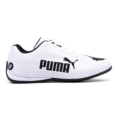 Kit 2 Pares Tênis Puma Bmw Cat 2 Branco e Preto + Vermelho e Branco - loja online