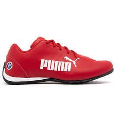 Kit 2 Pares Tênis Puma Bmw Cat 2 Branco e Preto + Vermelho e Branco - loja online