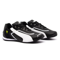 Kit 2 Pares Tênis Puma Ferrari New Preto e Branco + Vermelho e Branco - comprar online