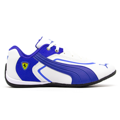 Kit 2 Pares Tênis Puma Ferrari New Branco e Azul + Branco e Preto - loja online