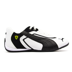 Kit 2 Pares Tênis Puma Ferrari New Preto e Branco + Branco e Preto - loja online