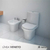 FERRUM VENETO INODORO + DEPOSITO + BIDET + ASIENTO