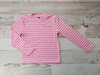 REMERA DE MORLEY RAYADA ROSA