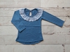 REMERA CUELLO BRODERIE AERO