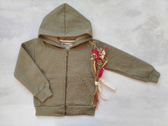 CAMPERA FRIZADA VERDE