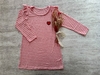 VESTIDO DE MORLEY RAYADO LOVE ROSA