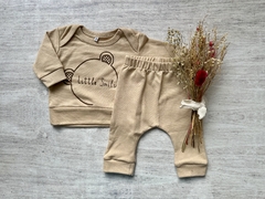 CONJUNTO RUSTICO LITTLE BEAR BEIGE