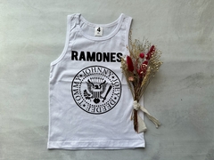 MUSCULOSA RAMONES BLANCA