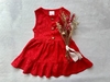 VESTIDO DE LINO PRINCESA ROJO