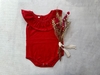 BODY CUELLO VOLADO ROJO