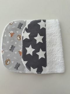 SET BABITAS X2 ANIMALITOS/ESTRELLAS GRIS - comprar online