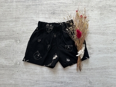 SHORT LIVIANO BOSQUE NEGRO