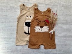 ENTERITO CORTO BEAR BEIGE - comprar online