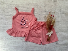 CONJUNTO PALTAS FUCSIA