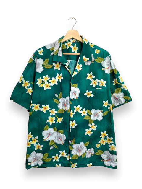 Camisa Hawaiana Flower XL