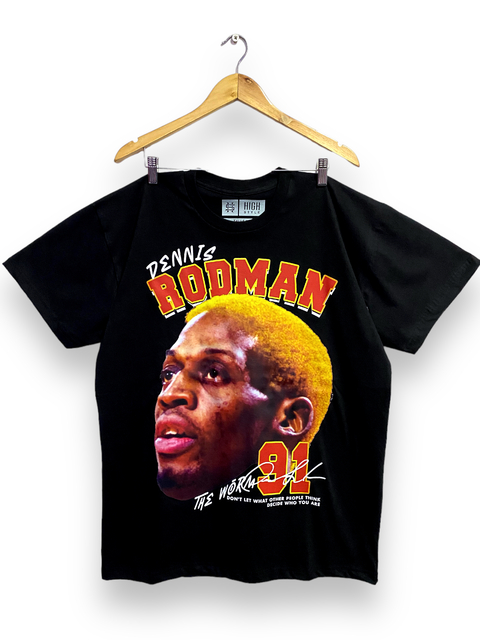 Remera NBA x HS Rodman face