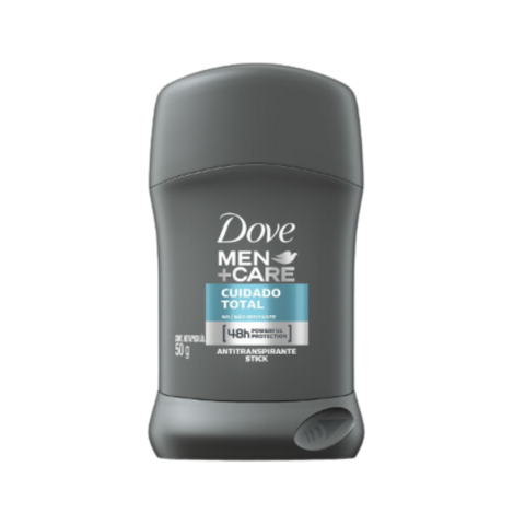 DOVE MEN CARE CUIDADO TOTAL BARRA ANTITRANSPIRANTE 50g