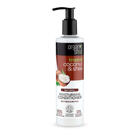 ORGANIC SHOP ACONDICIONADOR HIDRATANTE COCO Y KARIT? 280ml