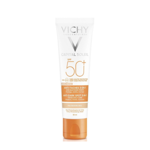 VICHY CAPITAL SOLEIL CUIDADO PROTECTOR ANTI-MANCHAS 3EN1 FPS50+ 50ml