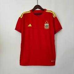 CAMISA DA ARGENTINA - GOLEIRO - VERMELHO 22/23