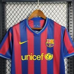 CAMISA DO BARCELONA RETRÔ - HOME 09/10 - loja online