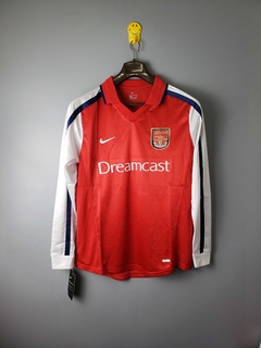 CAMISA RETRÔ DO ARSENAL - MANGA LONGA 2000