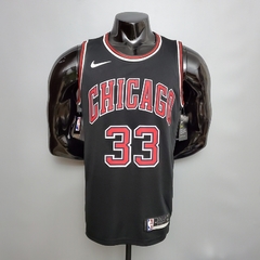 CAMISETA CHICAGO BULLS - PIPPEN 33 - BLACK