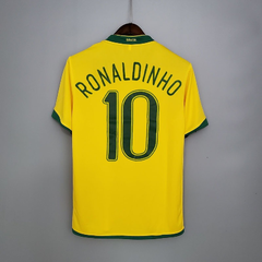 CAMISA RETRÔ DO BRASIL - HOME 2006 - loja online