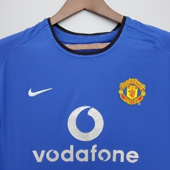 CAMISA RETRÔ DO MANCHESTER UNITED - AWAY 02/04 - comprar online