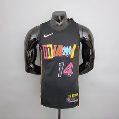 CAMISETA DO MIAMI HEAT - HERRO 14 - PRETA