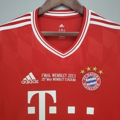 CAMISA RETRÔ DO BAYERN DE MUNIQUE - MANGA LONGA-HOME 13/14 - comprar online