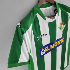 CAMISA RETRO DO REAL BETIS - HOME 01/02 - loja online