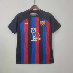 CAMISA DO BARCELONA - PATROCÍNIO DRAKE - HOME 22/23