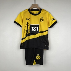 KIT INFANTIL DO BORÚSSIA DORTMUND - HOME 23/24