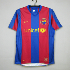 CAMISA RETRÔ DO BARCELONA - RONALDINHO 10 - HOME 07/08 - comprar online