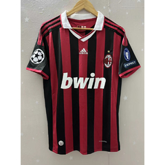 CAMISA RETRÔ DO MILAN - MALDINI 3 - HOME 09/10 (COM PATCH) - comprar online