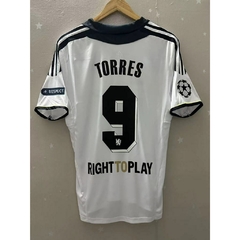 CAMISA RETRÔ DO CHELSEA - TORRES 9 - AWAY 11/12 (COM PATCH)