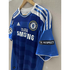 CAMISA RETRÔ DO CHELSEA - TORRES 9 - HOME 11/12 (COM PATCH) na internet