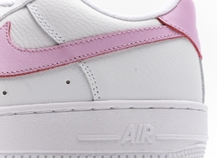 Imagem do NIKE AIR FORCE 1 - BRANCO/ROSA - UNISSEX