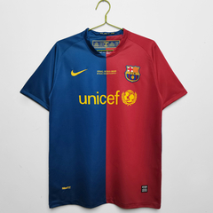 CAMISA RETRÔ DO BARCELONA - MESSI 10 - HOME 08/09 - comprar online