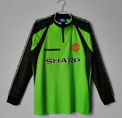 CAMISA RETRÔ DO MILAN - MANGA LONGA - PETER SCHMEICHEL 1 - GOLEIRO 1998/99 - comprar online