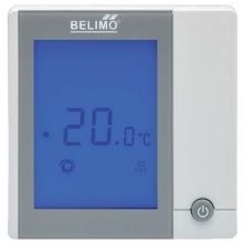 EXT-CF230-D402-AF | BELIMO | Termostato digital ON/OFF com tecla Quente e Frio e tecla 3 velocidade - 220V